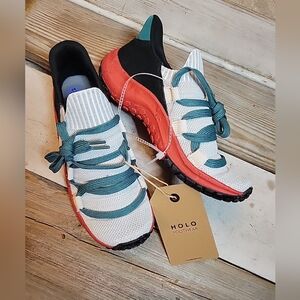 HOLO ECO Footwear Recycled Knit Lace Up Athletic Shoes Women 6.5 NWT
